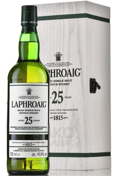 Laphroaig 25 years - виски Лафройг 25 лет 0.7 л