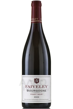 Joseph Faiveley Pinot Noir Bourgogne - вино Жозеф Фэвле Бургонь Пино Нуар 0.75 л красное сухое