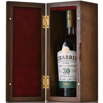 Crabbie 30 Year Old - виски Крэбби 30 лет 0.7 л в д/у