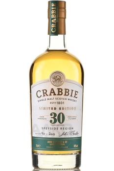 Crabbie 30 Year Old - виски Крэбби 30 лет 0.7 л в д/у