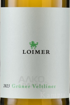 Loimer Gruner Veltliner Kamptal DAC - вино Лоймер Грюнер Вельтлинер Кампталь 0.75 л