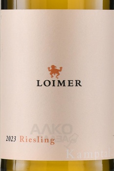Loimer Riesling Kamptal DAC - вино Лоймер Рислинг 0.75 л белое сухое
