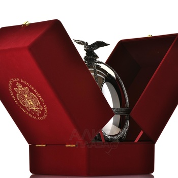 Водка Императорская Коллекция Супер Премиум Фаберже серебро 0.7 л в п/у