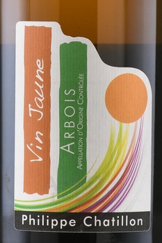 Philippe Chatillon Vin Jaune Arbois - вино Филипп Шатийон Вэн Жон Арбуа 0.62 л белое сухое