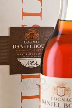 Daniel Bouju Cognacs Grande Champagne - коньяк Даниель Бужу Гранд Шампань 1991 год 0.7 л в п/у