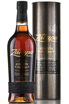 Zacapa Centenario Edicion Negra - ром Закапа Сентенарио Эдисьон Негра 0.7 л в тубе