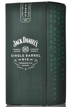 Jack Daniel’s Single Barrel Rye - виски зерновой Джек Дэниэлс Сингл Бэррэл Рай Ржаной 0.7 л в п/у