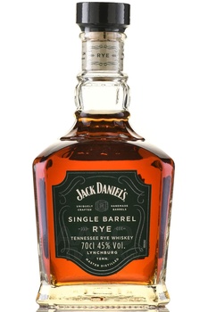 Jack Daniel’s Single Barrel Rye - виски зерновой Джек Дэниэлс Сингл Бэррэл Рай Ржаной 0.7 л в п/у