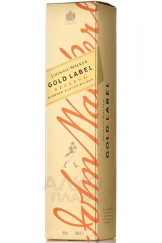 Johnnie Walker Gold Label Reserve - виски Джонни Уокер Голд Лейбл Резерв 0.7 л