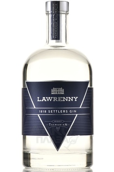 Lawrenny 1818 Settlers Gin - джин Лоуреннии 1818 Сеттлерс 0.7 л
