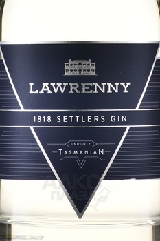 Lawrenny 1818 Settlers Gin - джин Лоуреннии 1818 Сеттлерс 0.7 л