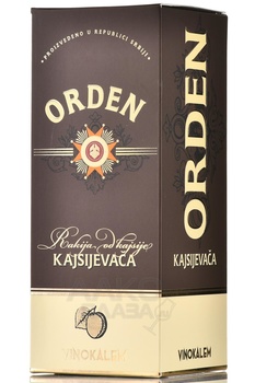 Rakija Orden Apricot - ракия Орден Абрикос 0.7 л в п/у