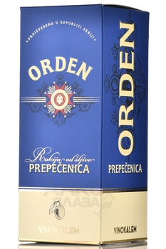 Rakia Orden Plum - ракия Орден Слива 0.7 л в п/у