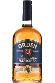 Rakia Orden Plum - ракия Орден Слива 0.7 л в п/у