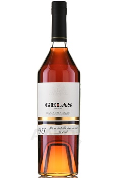 Gelas 1975 - арманьяк Желас 1975 года 0.7 л