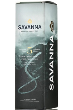 Savanna 5 years Old - ром Саванна 5 лет 0.7 л в п/у