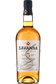 Savanna 5 years Old - ром Саванна 5 лет 0.7 л в п/у