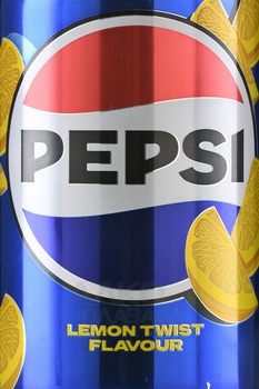Pepsi Twist Lemon - напиток б/алк Пепси Твист Лемон 0.33 л ж/б Дания