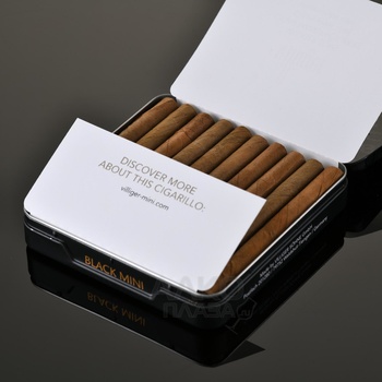 Villiger Black Mini Sumatra Filter - сигариллы Виллиджер Блэк Мини Суматра Фильтер