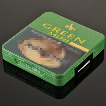 Villiger Green Mini Filter Lemon Aroma - сигариллы Виллиджер Грин Мини Фильтер Лемон Арома