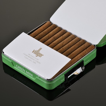 Villiger Green Mini Filter Lemon Aroma - сигариллы Виллиджер Грин Мини Фильтер Лемон Арома