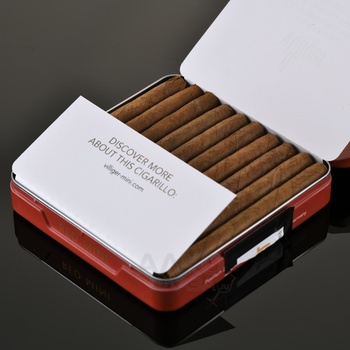 Villiger Red Mini Vanilla Aroma - сигариллы Виллиджер Рэд Мини Ванилла Арома
