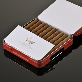 Villiger Red Mini Filter Vanilla Aroma - сигариллы Виллиджер Рэд Мини Фильтер Ванилла Арома