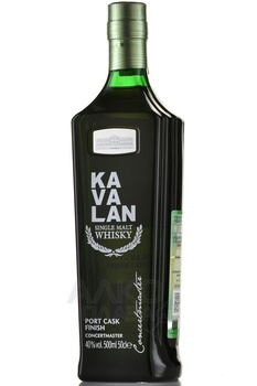 Kavalan Concertmaster Port Finish - виски Кавалан Концертмастер Порт Финиш 0.5 л в п/у
