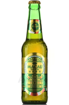 Macau Beer - пиво Макао Эль 0.33 л светлое фильтрованное стекло