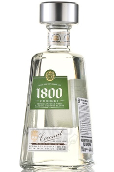 Jose Cuervo 1800 Coconut - ликер крепкий Хосе Куэрво 1800 Коконат 0.75 л