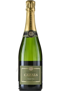 Claude Cazals Cuvee Vive Blanc de Blancs Grand Cru - шампанское Казаль Кюве Вив Блан де Блан Гран Крю 0.75 л белое экстра брют