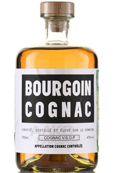 Bourgoin Brandy VSOP - коньяк Бургуан бренди ВСОП четырехлетний 0.7 л