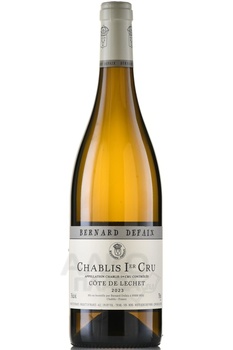 Bernard Defaix Chablis Premier Cru Cote de Lechet - вино Бернар Дефе Шабли Премье Крю Кот де Леше 0.75 л белое сухое