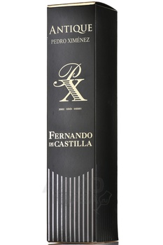 Fernando de Castilla Antique Pedro Ximenez Sherry 20 y.o. - херес Фернандо де Кастилья Антик Педро Хименес 20 лет 0.5 л