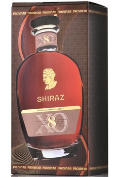 Коньяк Шираз 8 лет 0.75 л