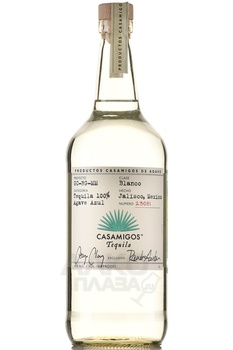 Casamigos Blanco 0.7 л - текила Касамигос Бланко 1 л