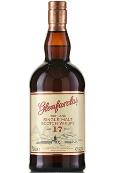 Glenfarclas 17 Year Old - виски Гленфарклас 17 лет 0.75 л в тубе