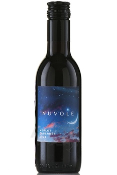Вино Нуволе Мерло Каберне 0.187 л красное сухое