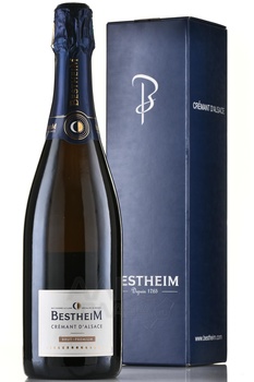 Cremant d’Alsace AOC Bestheim Brut Premium - вино игристое Креман д Эльзас Бестхайм Брют Премиум 0.75 л в п/у
