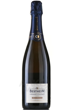 Cremant d’Alsace AOC Bestheim Brut Premium - вино игристое Креман д Эльзас Бестхайм Брют Премиум 0.75 л в п/у
