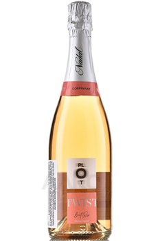 Nadal Plot Twist Rose Corpinnat - вино игристое Корпиннат Надаль Плот Твист Розе 0.75 л розовое брют