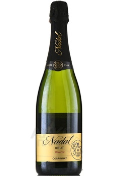 Nadal Reserva Corpinnat - вино игристое Корпиннат Надаль Резерва 0.75 л белое брют