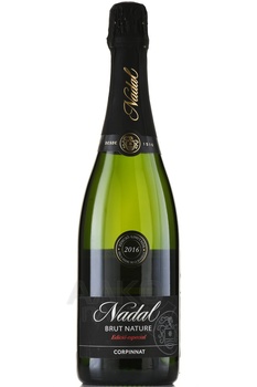 Nadal Nature Corpinnat - вино игристое Корпиннат Надаль Натюр 0.75 л белое брют натюр