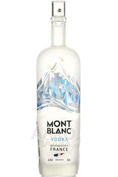 Mont Blanc - водка Монблан 1 л в п/у + 2 стопки
