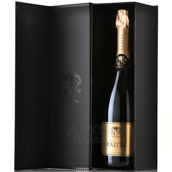 Razi’el Extra Brut - вино игристое Разиэль 0.75 л белое экстра брют в п/у (кошерное)