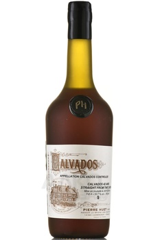Pierre Huet Calvados 42 Ans Straight from The Cask - кальвадос Пьер Юэ 42 Ан Стрейт Фром Зе Каск 0.7 л в д/у