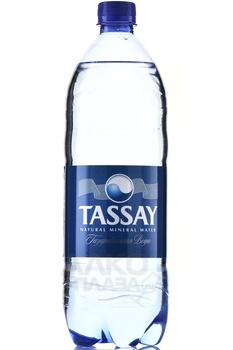 Вода Тассай 1 л газированная пластик