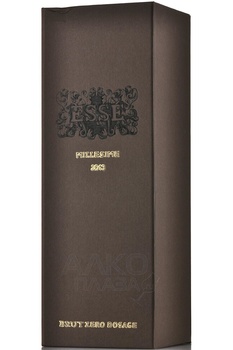 Вино игристое ТЗ ЕССЕ Миллезим Зеро Дозаж 0.75 л белое экстра брют в п/у