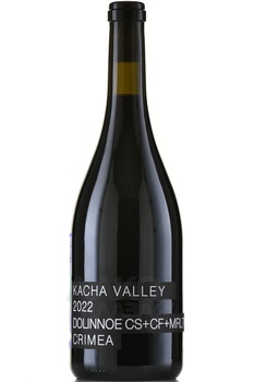 Вино Kacha Valley Dolinnoe 0.75 л красное сухое