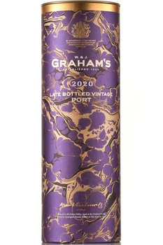 Porto Grahams Late Bottled Vintage - портвейн Лейт Ботлд Винтаж 0.75 л в тубе